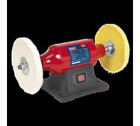 Sealey BB2002 Bench Mounting Buffer/Polisher 200mm 550W/230V
