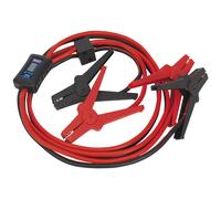 1x Sealey Booster Cables 16mm² x 3m CCA 400Amp With Electronics Protection
