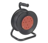 Sealey BCR153T Cable Reel 15m 4 x 230V Thermal Trip
