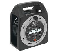 Sealey Bcr15Cb Cable Reel Box Type 15Mtr 4 X 230V 1.25Mm? Thermal Trip