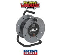 Sealey BCR2525 Cable Reel 25mtr 4 x 230V Heavy-duty