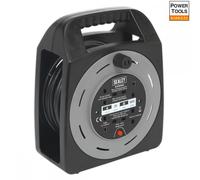 Sealey BCR25CB Cable Reel Box Type 25M 4 X 230V 1.25Mm² Thermal Trip
