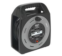 Sealey BCR25CB Cable Reel Box Type 25M 4 X 230V 1.25Mm² Thermal Trip
