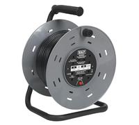 Sealey BCR50 Cable Reel 50mtr 2 x 230V