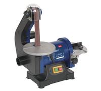 Sealey Belt Sander Disc Sander 250W Bench Belt 762 X 25mm Sander Sanding Sm750