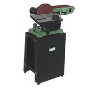 Sealey Floor Standing 1220 x 150mm Belt/230mm Disc Sander SM15