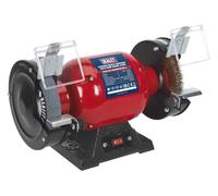 Sealey Bg150Xlw/98 Bench Grinder 150Mm with Wire Wheel 370W/230V