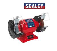 Sealey Bench Grinder & Wire Wheel 150mm Twin Wheel 370W 230V BG150XLW/98