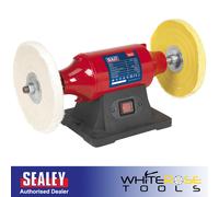 Sealey Bb2002 Bench Mounting Buffer/Polisher 200Mm 550W/230V