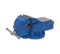 Sealey Bench Vice 4 Inch CV100XT 100mm Heavy-Duty Cast Iron Fixed Base