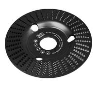Sealey Bevelled Wood Carving Disc for Angle Grinders 115mm 115mm