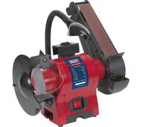Bench Grinder Ø150mm with 50mm Belt Sander & Worklight 250W/230V