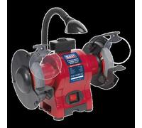 Sealey BG150WL Bench Grinder Ã˜150mm with Work Light 250W/230V