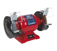 Sealey Bench Grinder Ø150mm with Wire Wheel 370W/230V Workshop BG150XLW/98