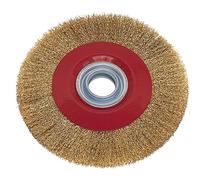 Crimped Wire Wheel Ø200 x 13mm Ø32mm Bore Narrow