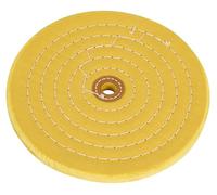 Sealey Bg200Bwc Buffing Wheel ?200 X 16Mm 16Mm Bore Coarse
