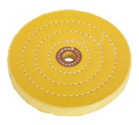 Sealey BG200BWC Buffing Wheel Ø200 x 16mm Ø16mm Bore Coarse