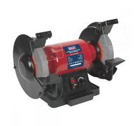 1x Sealey 200mm Diam Variable Speed Bench Grinder - BG200WVS