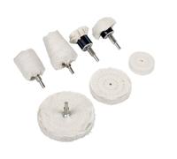 Sealey BGPW08 Polishing Wheel Set 8pc