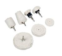 Sealey BGPW08 Polishing Wheel Set 8pc