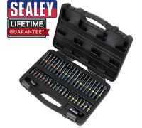 Sealey AK21901 42pc 3/8" & 1/2"Sq Drive Impact TRX-Star*/Hex/Spline Bit Set