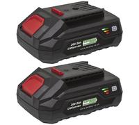 Sealey Power Tool Battery BK02 20V 2Ah Lithium-ion for SV20V Series