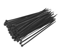 Sealey Black Cable Ties 150mm 3.6mm