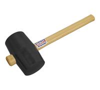 Sealey Rmb250 Rubber Mallet 2.5Lb Black