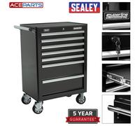 Sealey AP26479TB Superline PRO Rollcab 7 Drawer - Black