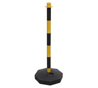 Sealey Black/Yellow Post with Base - BYPB01
