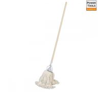 Sealey 450g Kentucky Mop Wooden Handle Highly Absorbent - BM03