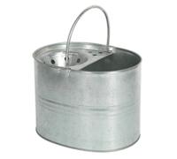 Sealey BM08 Mop Bucket 13L - Galvanized