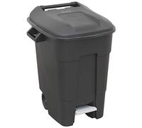 Sealey Refuse/Wheelie Bin with Foot Pedal 100L - Black