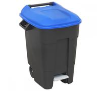 Sealey Refuse/wheelie Bin With Foot Pedal 100L - Blue Bm100Pb