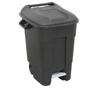 Sealey BM100PG Refuse/Wheelie Bin with Foot Pedal 100L - Green