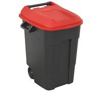 Sealey Refuse/wheelie Bin 100L - Red Bm100R