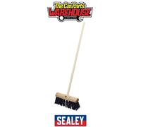 Sealey BM13H Stiff/Hard Bristle Yard Broom 13"(325mm)