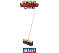Sealey Broom 13" (325mm) BM13HX – Stiff/Hard Bristle, Heavy-Duty