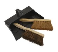 Sealey BM26 Dustpan & Brushes Metal