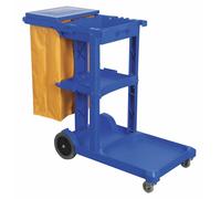 Sealey BM30 Janitorial Trolley - Fits Brushes Brooms Mops Rubbish