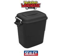 Sealey BM75 Refuse/Storage Bin 75L - Black