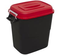 Sealey BM75R Refuse/Storage Bin 75L - Red