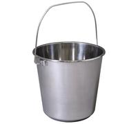 Sealey BM8L Mop Bucket 12L - Stainless Steel