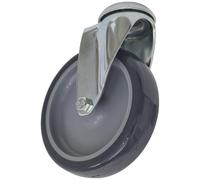 Sealey Bolt Hole Swivel Castor Grey 100mm