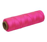 Sealey Braided Nylon Brick Line Spool 76m Pink
