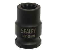 Brake Caliper Socket 1/2"Sq Drive 15mm 10-Point
