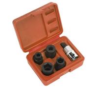Sealey Brake Caliper Socket Set 5Pc 1/2"sq Drive Vs0464