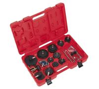 Sealey Brake & Clutch Bleeder Cap Set Vs0204B