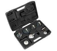 Sealey Brake & Clutch Pressure Bleeder Cap Set, 7pc - VS0204C