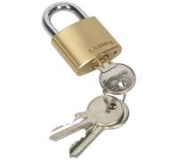 Sealey Brass Padlock 30mm Standard